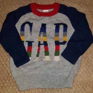 GAP KIDS WOOL BLEND CREWNECK SWEATER
